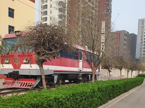 鐵路技校春天的景色 校園環(huán)境 第2張