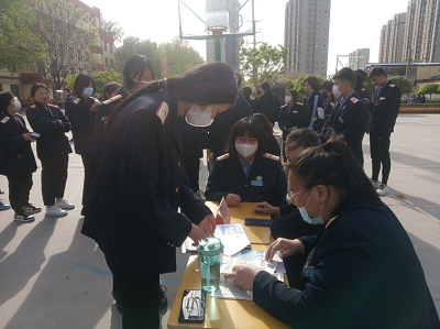 石家莊鐵路職業(yè)技工學(xué)校2021春學(xué)生會納新現(xiàn)場 學(xué)子風(fēng)采 第2張
